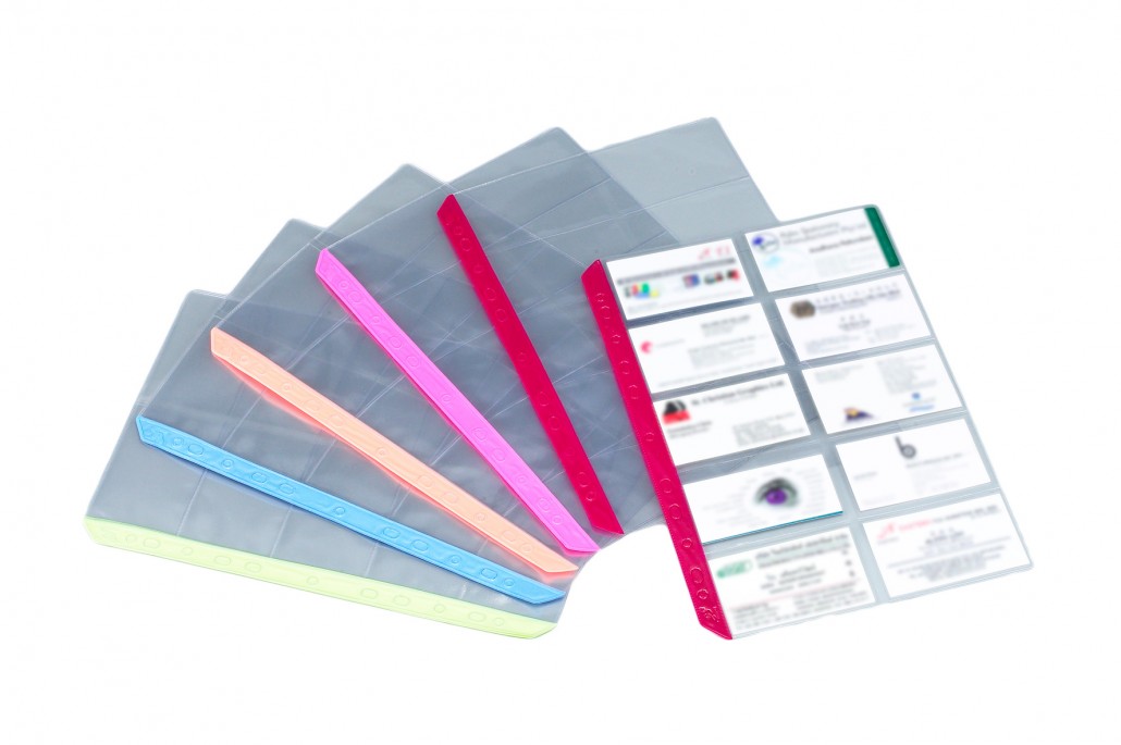 EASTFILE PVC Business Card Holder Refill