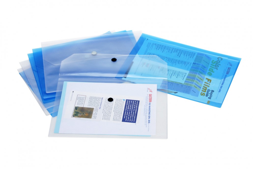 EASTFILE PVC Translucent Pocket File