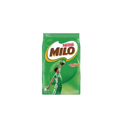 Milo Active-go Chocolate Malt Drink 2kg Refil