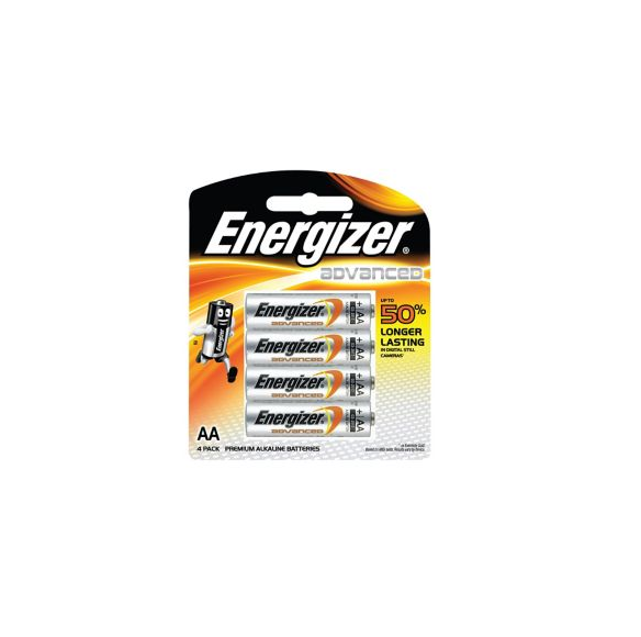 Energizer E2 Batteries LR6/AA x 4