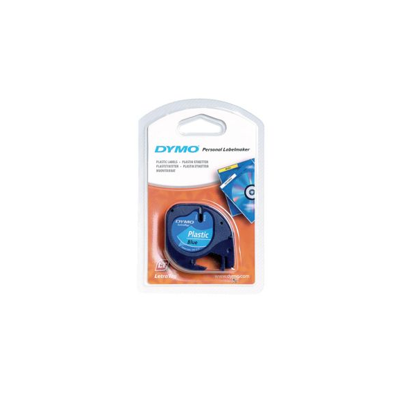 Dymo LetraTag Coloured Plastic Tapes 90205 Ultra Blue