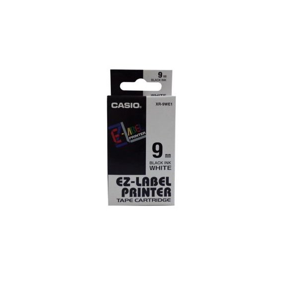 Casio Tapes Black/White 9mm