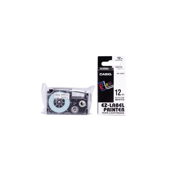 Casio Tapes Black/White 12mm