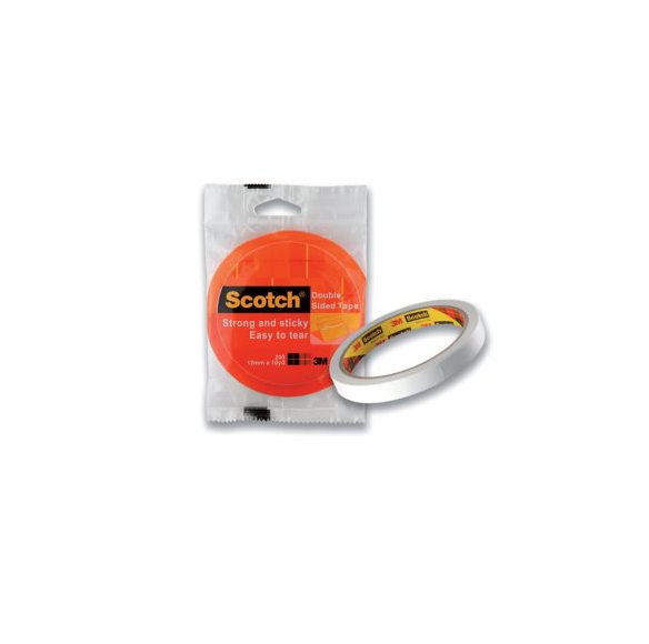 Scotch Double-Sided Tape 12mm x 9m