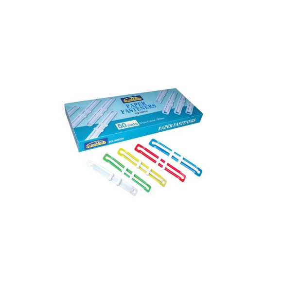 SureMark Plastic Fastener Assorted Colours
