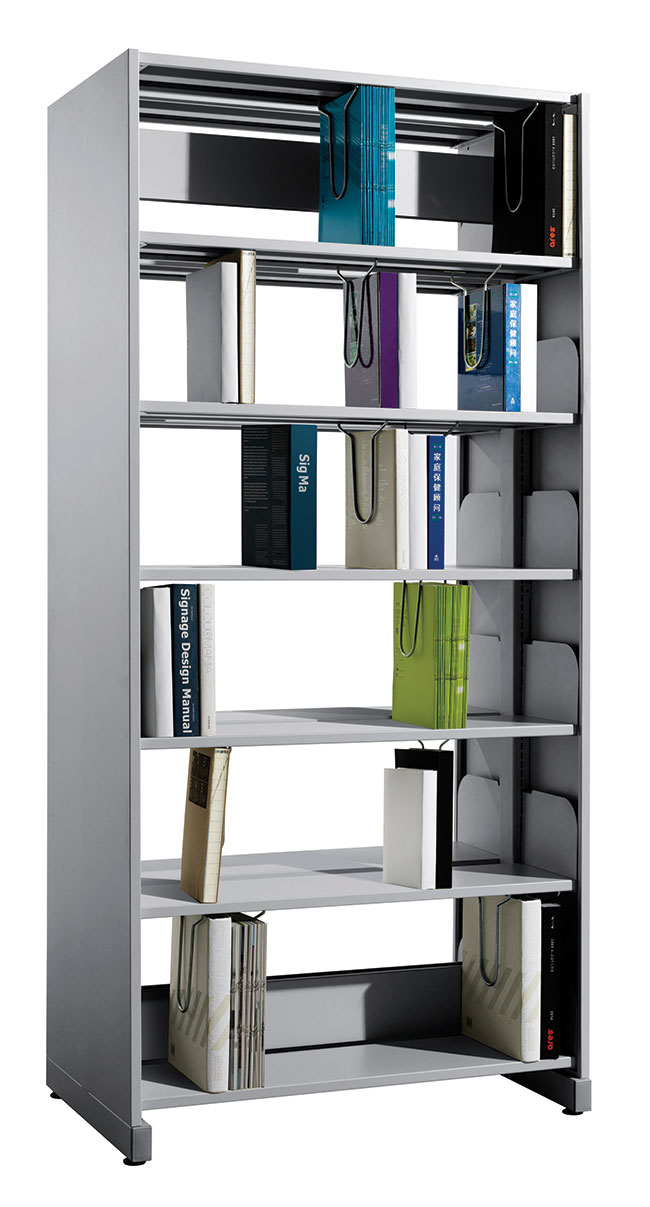 GY607 LIBRARY DOUBLE SIDED RACK