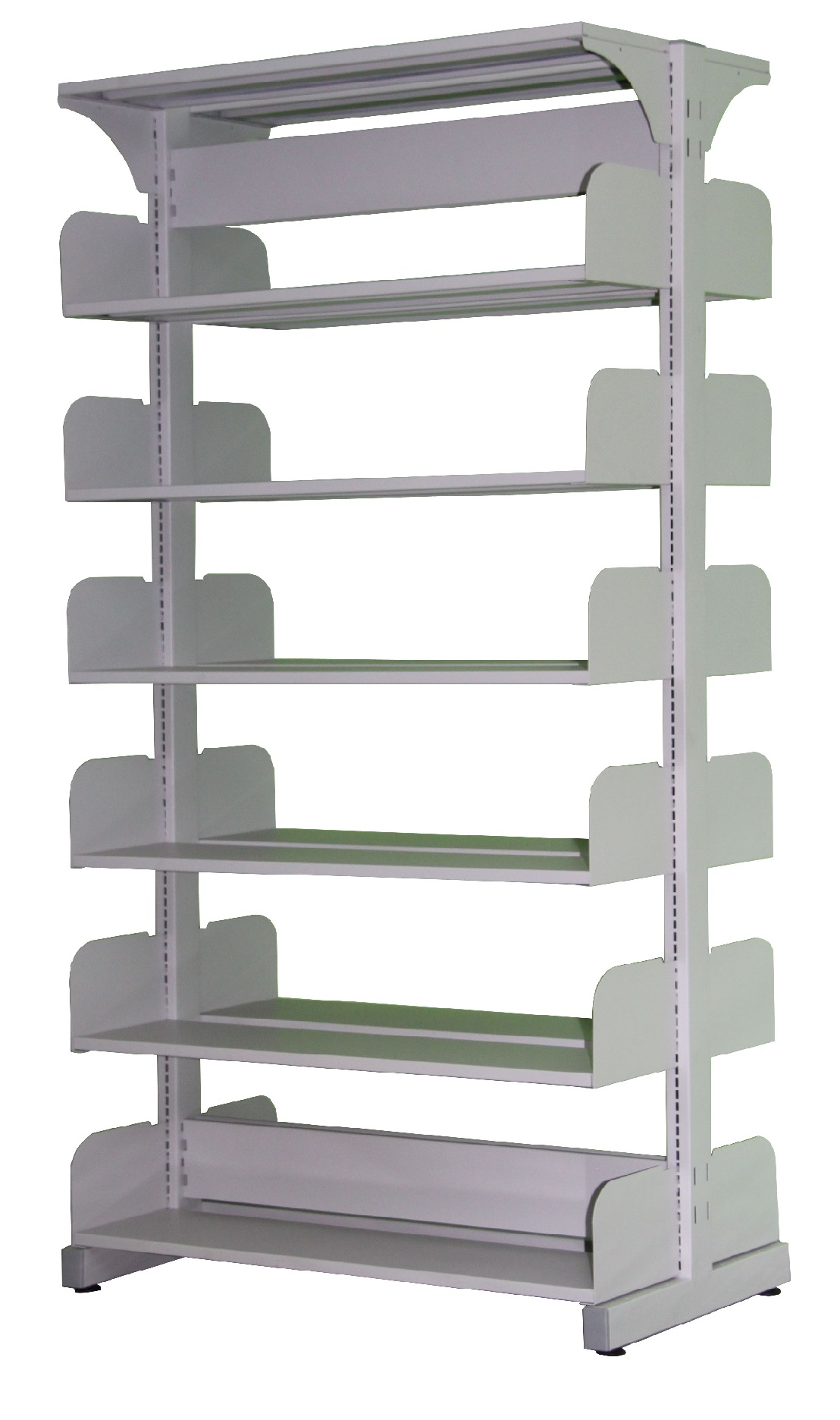 GY608 LIBRARY DOUBLE SIDED RACK