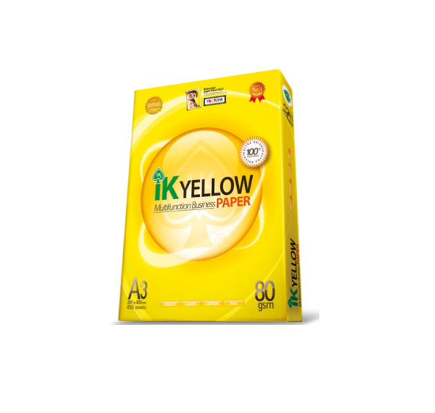 IK Yellow A3 80gsm