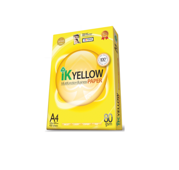 IK Yellow A4 80gsm