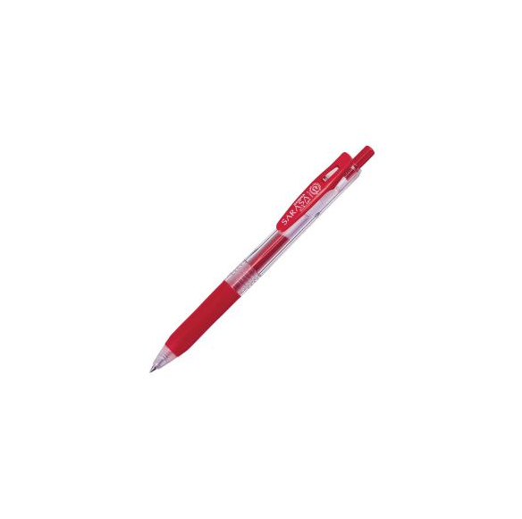 Zebra Sarasa Clip Red 0.5mm