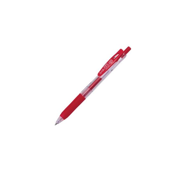 Zebra Sarasa Clip Red 0.7mm